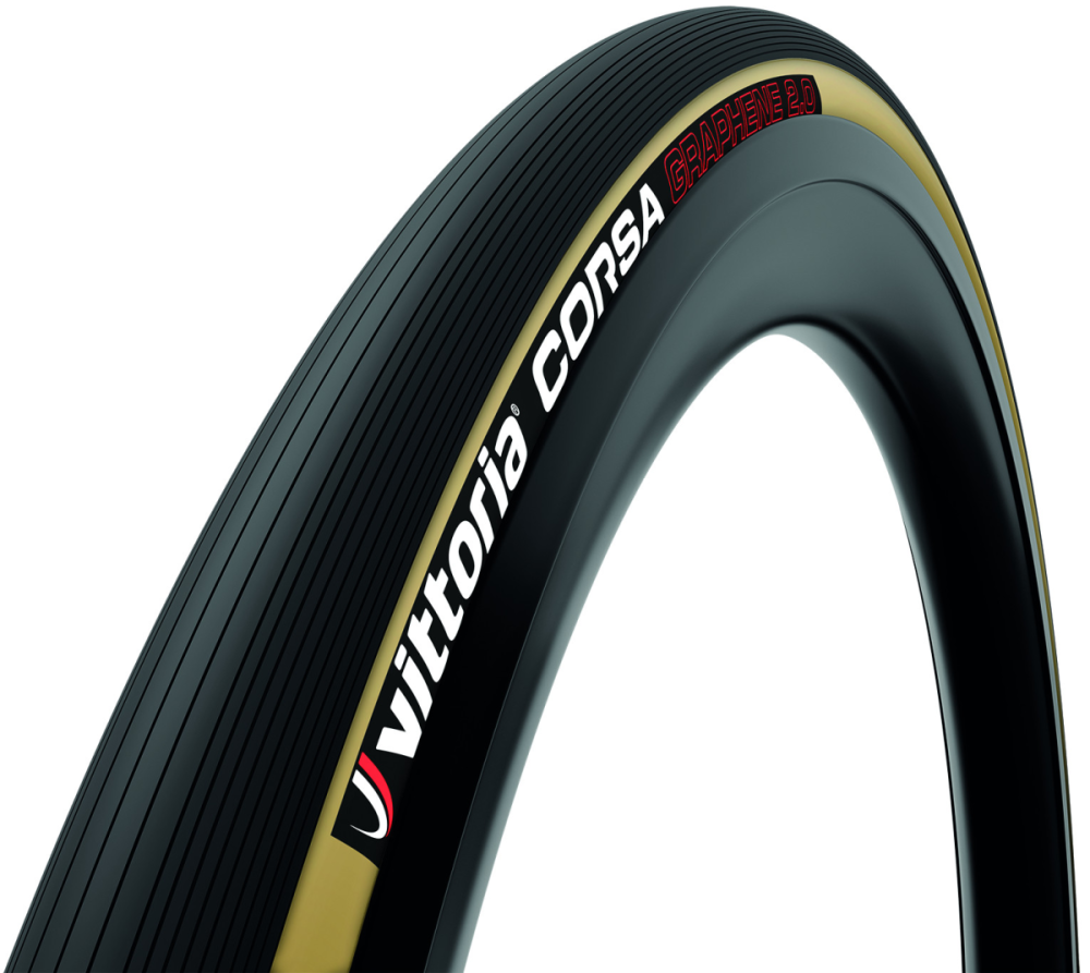 Vittoria Rennradreifen Corsa braun/schwarz, Graphene 2.0 700x25C, faltbar