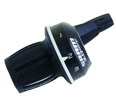 SRAM Grip Shift SRAM 3.0 Comp 3-fach ESP mikro index links grau-schwarz
