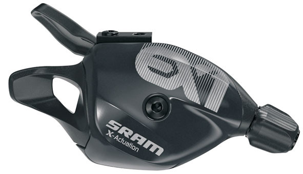 SRAM Trigger SRAM EX1 8-fach schwarz inkl. Discrete Clamp (E-Bike)