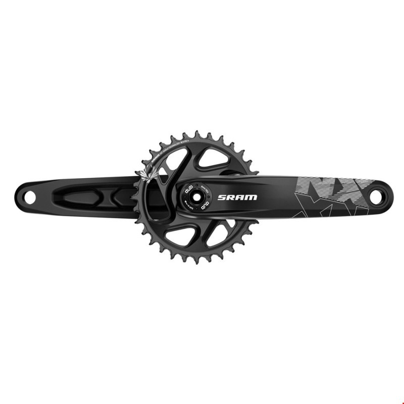 SRAM Kurbel NX Eagle Boost DUB 165mm 32Z schwarz