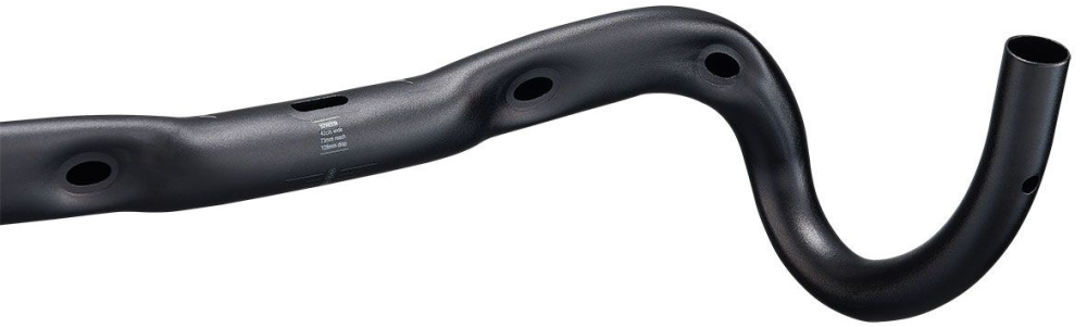 Ritchey Road Lenker WCS Streem III Curve 42cm (c-c), blatte black, 31.8mm Full internal routing & Di2