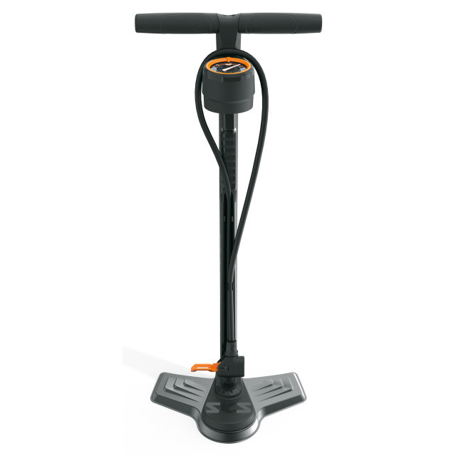 SKS SKS Standpumpe Airmotion 12.0 Stahl Multi Valve schwarz/orange