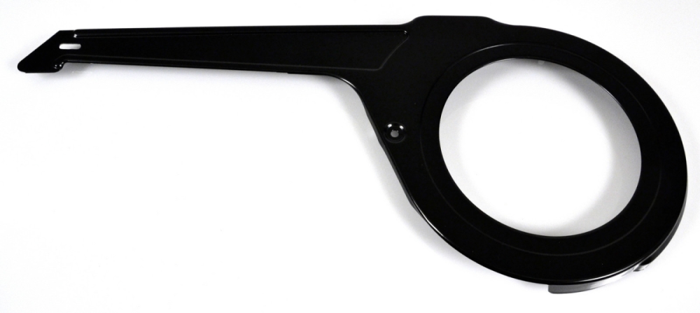 Bosch Seitenschutzblech schwarz, Aluminium für 28" City Express S/488mm