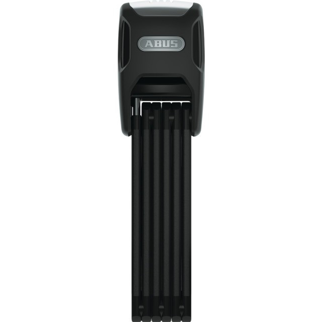 ABUS Faltschloss Bordo Alarm 6000KA/90 mit Halter SH 6000/90 schwarz