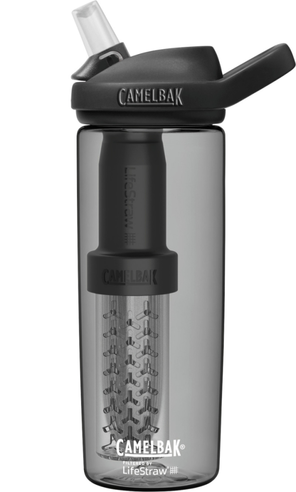 CamelBak Eddy+ Bottle lifestraw 0.6l 0.6l, charcoal