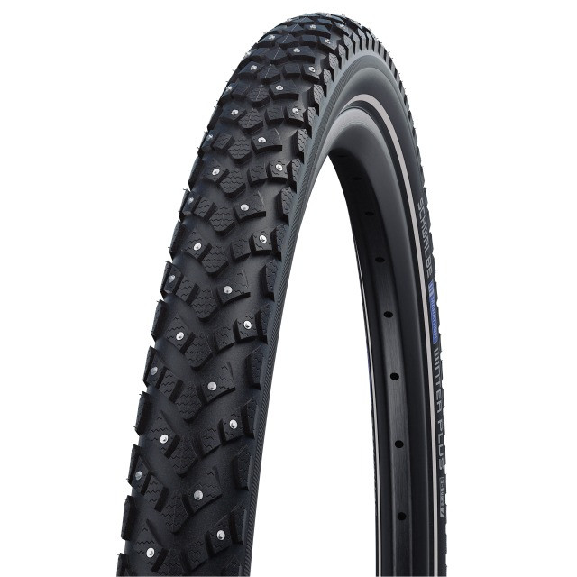 Schwalbe Pneu Marathon Winter Plus 700x40C Starr mit Reflexstreifen black