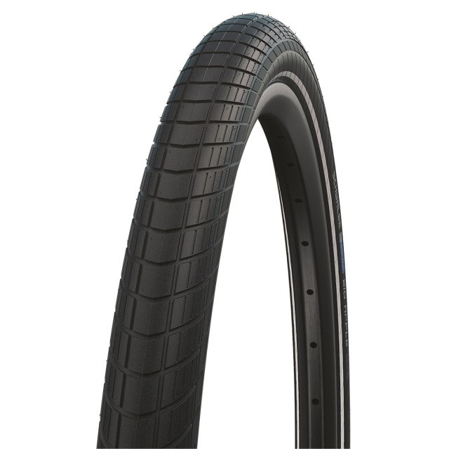 Schwalbe Pneu Big Apple 26x2.00 Starr mit Reflexstreifen black