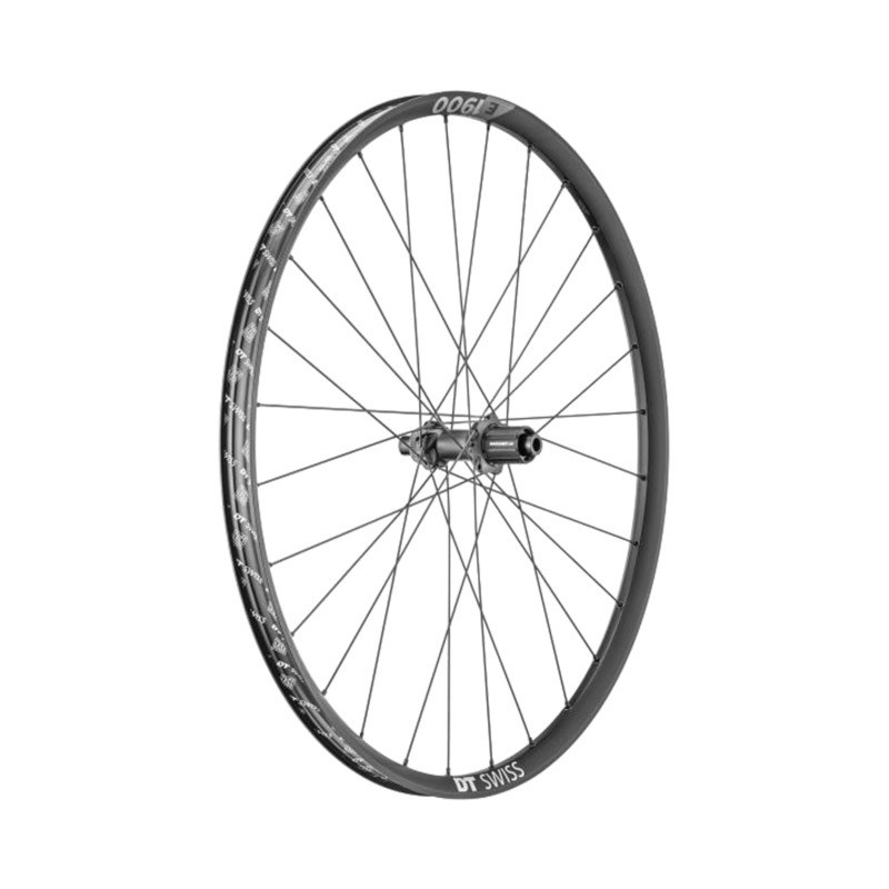 DT Swiss E 1900 SPLINE Laufrad 27.5", Center Lock, 30mm, 148/12mm