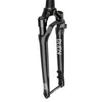 RockShox Fork Rudy Ultimate XPLR SoloAir CrownAdj Tapered gloss black,700c/40mm/45 OS
