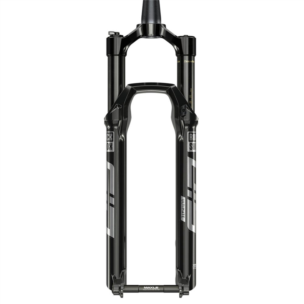 RockShox Fork Rudy Ultimate XPLR SoloAir CrownAdj Tapered gloss black,700c/40mm/45 OS