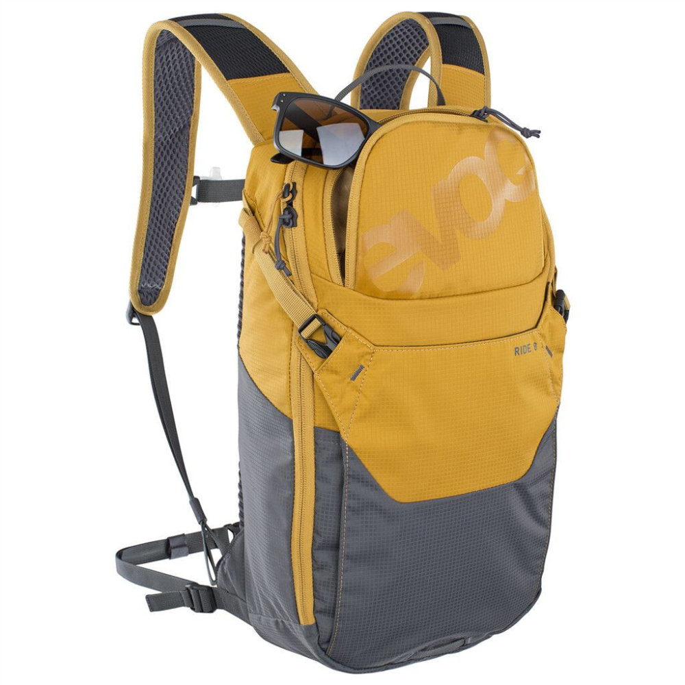 Evoc   Ride 8L + 2L Bladder Backpack loam/carbon grey,one size