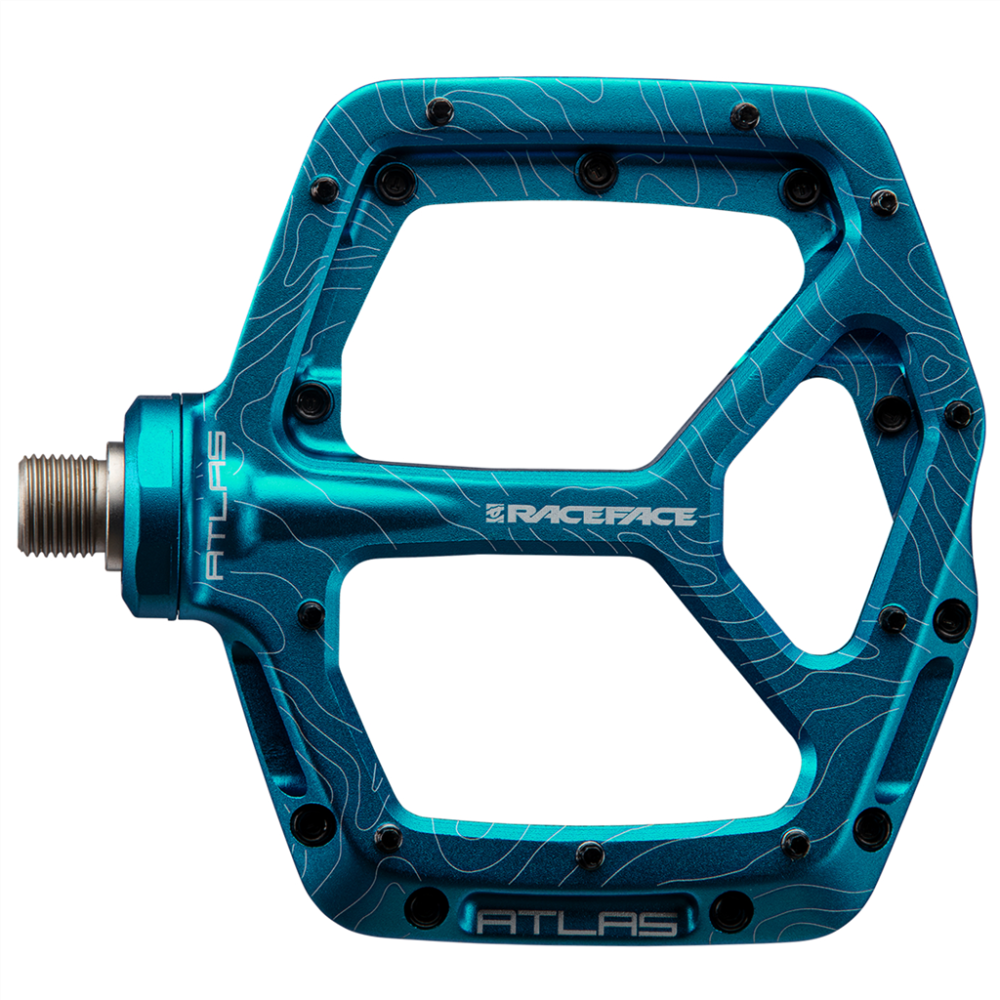 Race Face Atlas Pedal V2 turquoise,one size