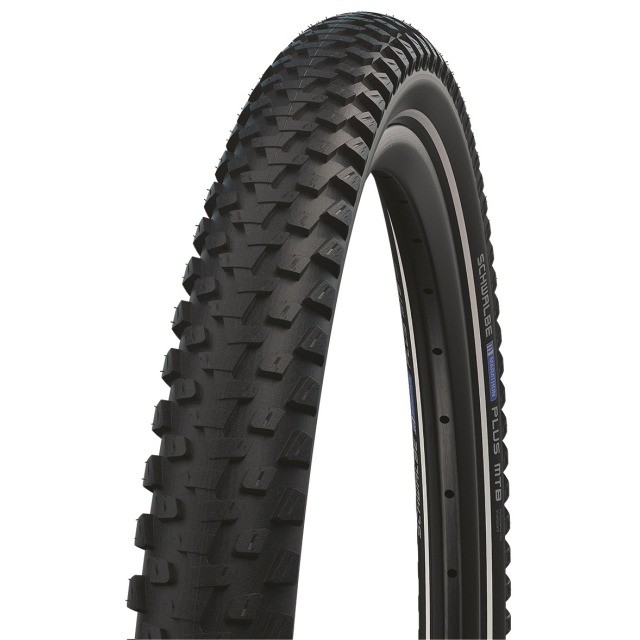 Schwalbe Pneu Marathon Plus MTB 29x2.25 Starr mit Reflexstreifen black