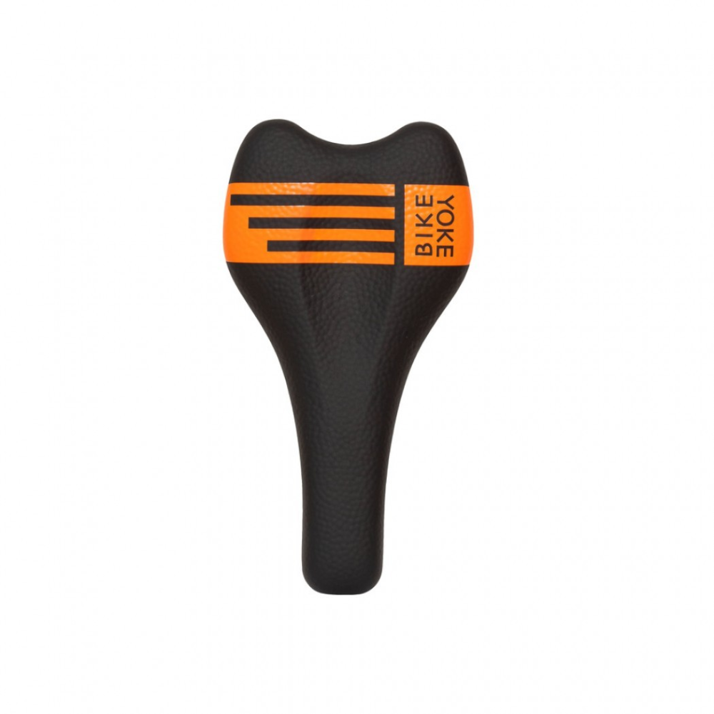 BikeYoke Sagma Sattel 130 mm. Orange.