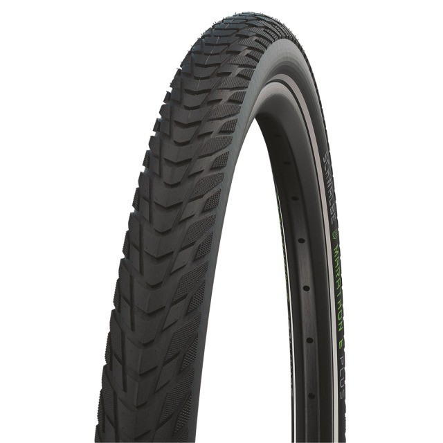 Schwalbe Pneu Marathon E-Plus 700x38C Starr mit Reflexstreifen black