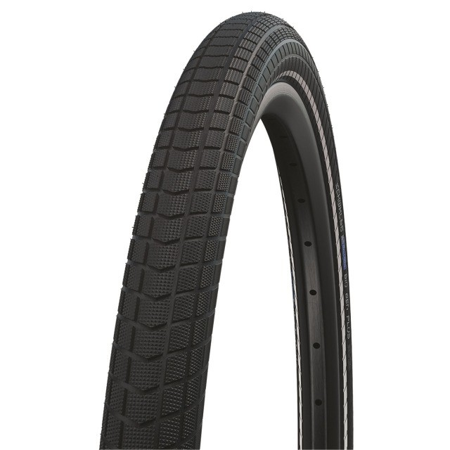 Schwalbe Pneu Big Ben Plus 28x2.15 starr mit Reflexstreifen black