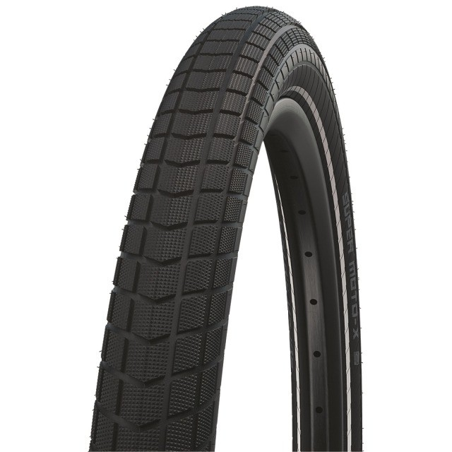 Schwalbe Pneu Super Moto-X 20x2.40 Starr mit Reflexstreifen black