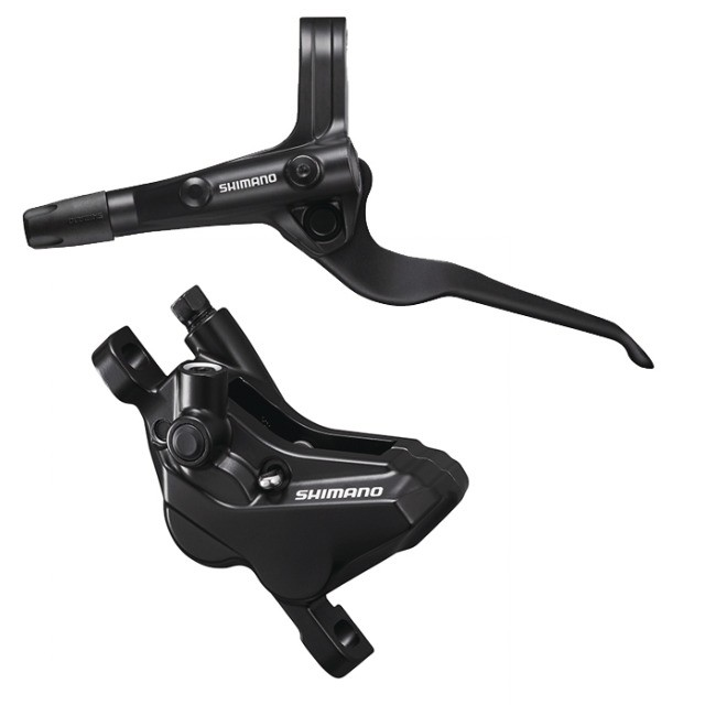 Shimano Scheibenbremsen-Set BR-MT420 VO m/BL-MT402-3 PM 1000mm Resin schwarz