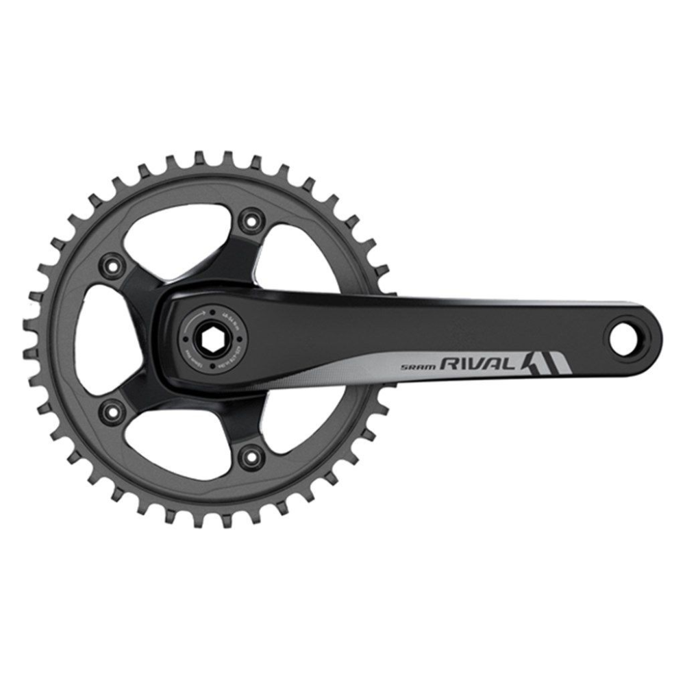 SRAM Crankset  Rival1   GXP black,175mm/42t