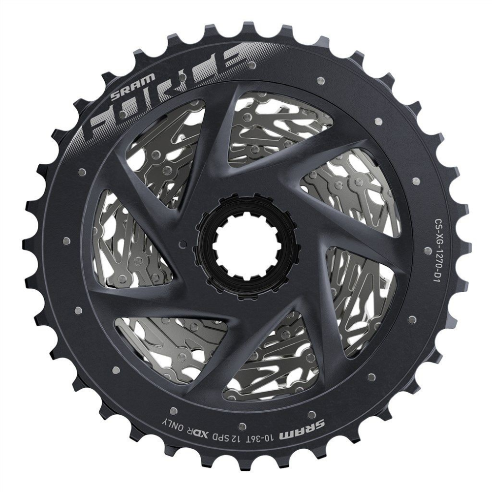 SRAM Cassette XG-1270 Force eTap AXS 12SP silver,10-33t
