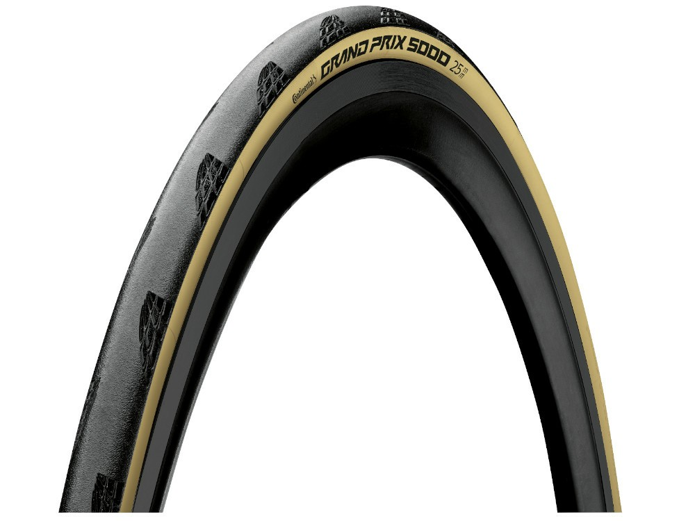 Continental Grand Prix GP 5000 Creme, 700x28C, faltbar, Black Chili