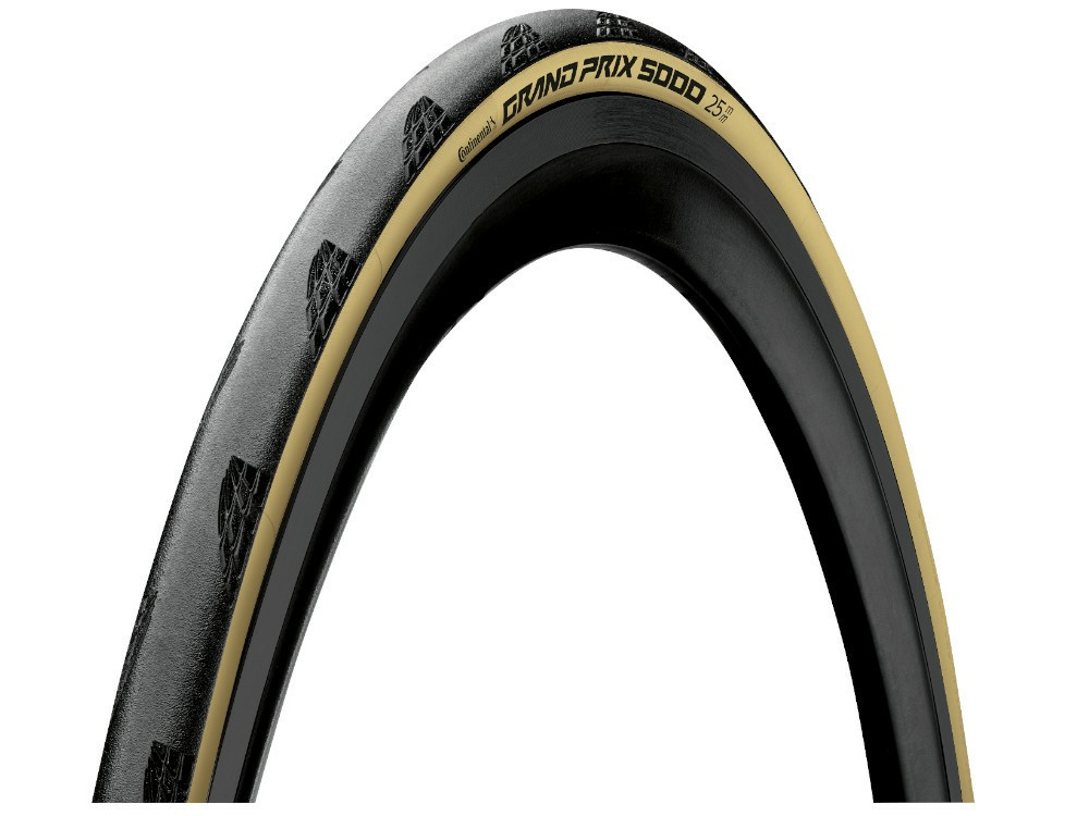 Continental Grand Prix GP 5000 Creme, 700x28C, faltbar, Black Chili