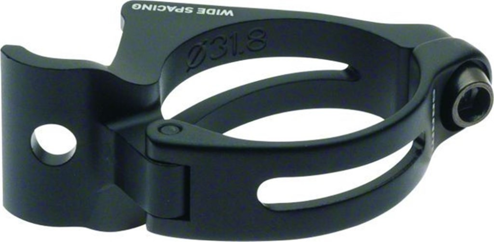 SRAM Braze-on Adaptor Wide 31.8mm with Chainspotter black