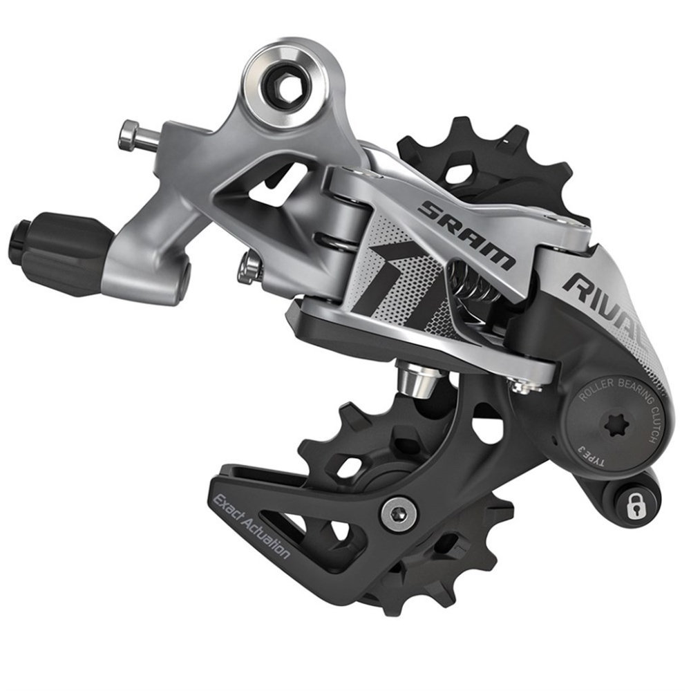SRAM Rear Derailleur Rival 1  11SP black,Medium