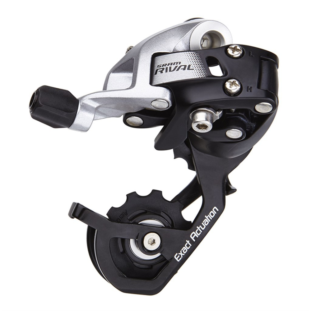 SRAM Rear Derailleur Rival 22  11SP medium Cage max 32T black,Medium