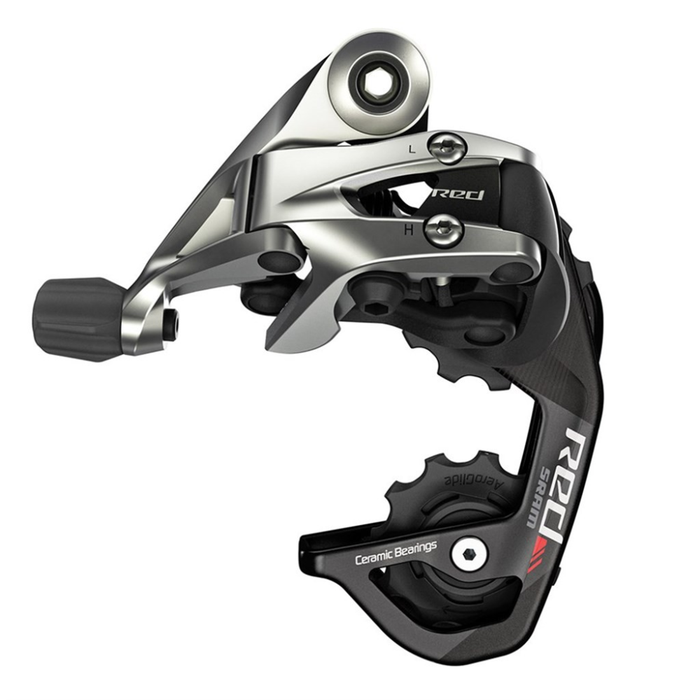 SRAM Rear Derailleur Red 22 11SP short Cage max 28T falcon grey,Short