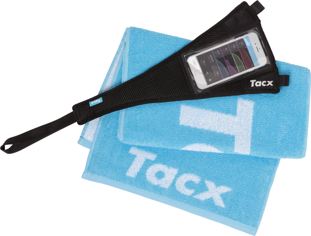 Tacx Tacx-Schweiß-Set (einschließlich Handtuch und Smartphone-Schweißfänger)
