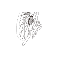 IceToolz IceToolz Werkzeug, Innenringlöser Shimano HG, mit Stift, 09C1