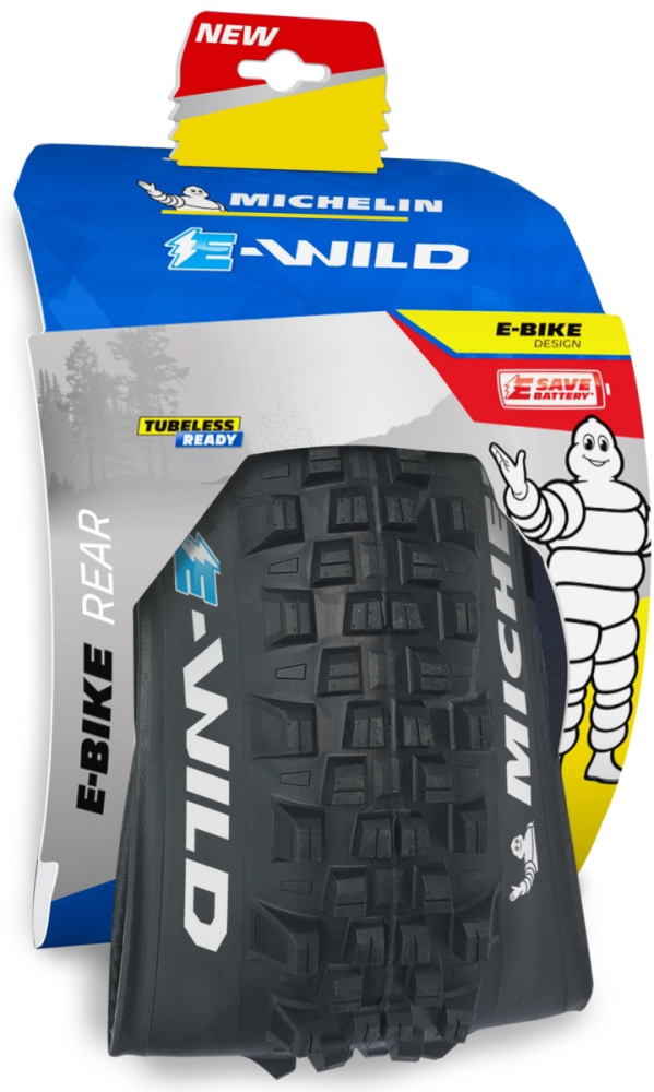 Michelin E-Wild Rear Competition Line Gum-X TLR , 29x2.6, faltbar, schwarz