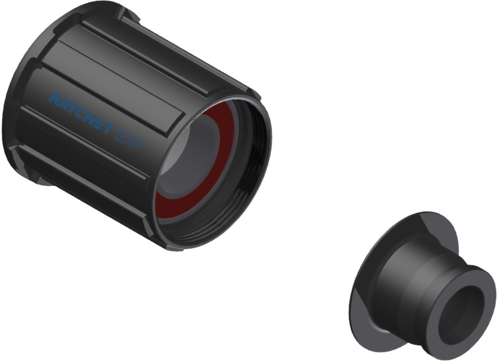 DT Swiss Leerlaufkörper Shimano Stahl MTB, EXP 12x142mm und 12x148mm 10/11-Fach