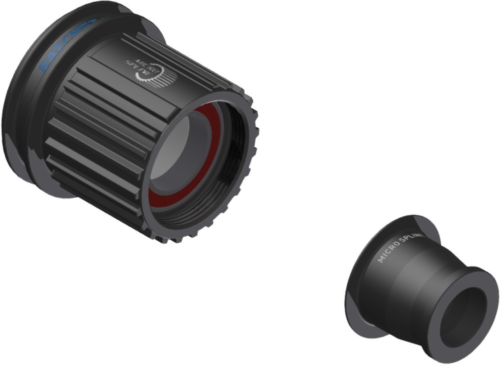 DT Swiss Leerlaufkörper Shimano Micro Spline Stahl, EXP 12x142mm und 12x148mm 12-fach