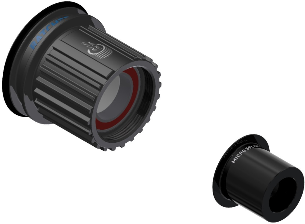 DT Swiss Leerlaufkörper Shimano Micro Spline Stahl, Ratchet LN 12x142mm und 12x148mm 12-fach