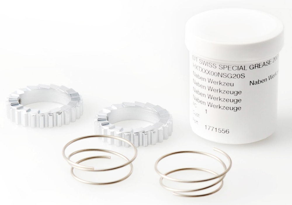DT Swiss Zahnscheiben Kit Ratchet 18T, 2 Stk. inkl. Feder und Fett
