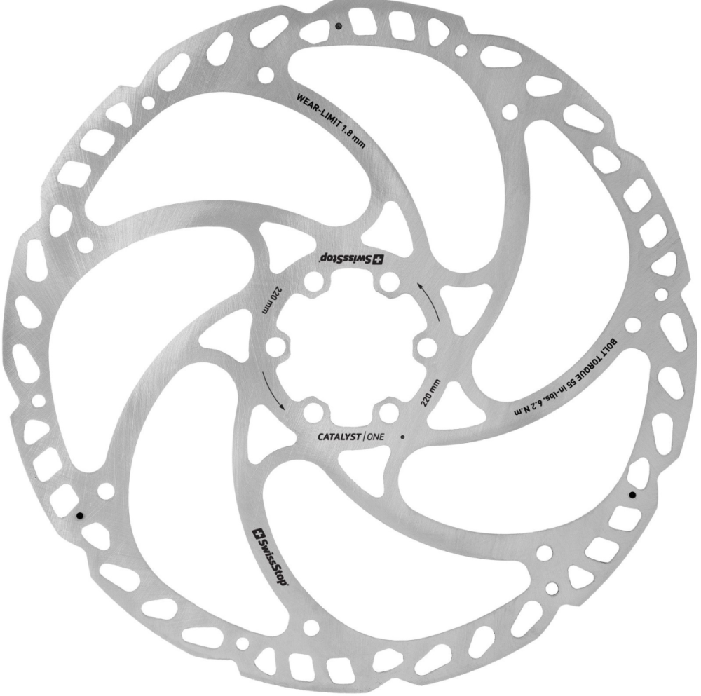 SwissStop Catalyst One DISC Scheibe 220mm, 6-Loch, 1.95mm, ohne Schrauben