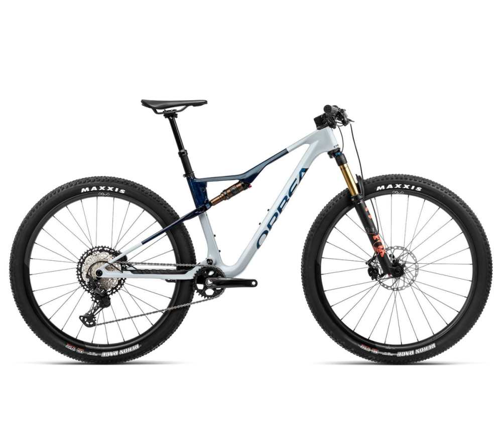 Orbea OIZ M10 L Halo Silver-Blue Carbon