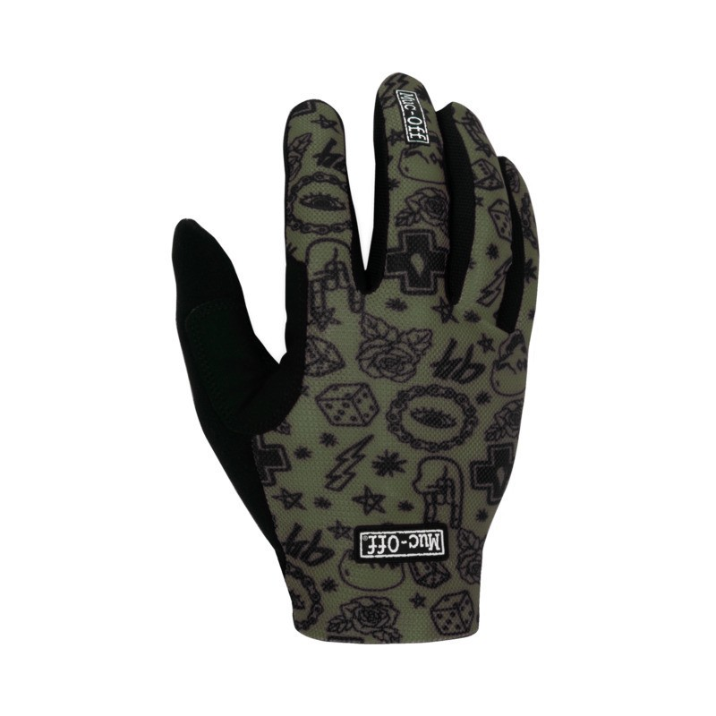 Muc-Off Lightweight Mesh Ride Gloves - Green green, L