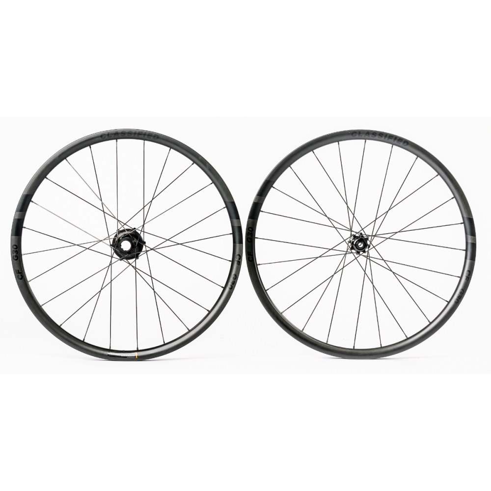 Classified Powershift G30 Carbon Wheelset Kit, Clintcher, Tubless, inkl. Kassette, 12 speed / 11-34