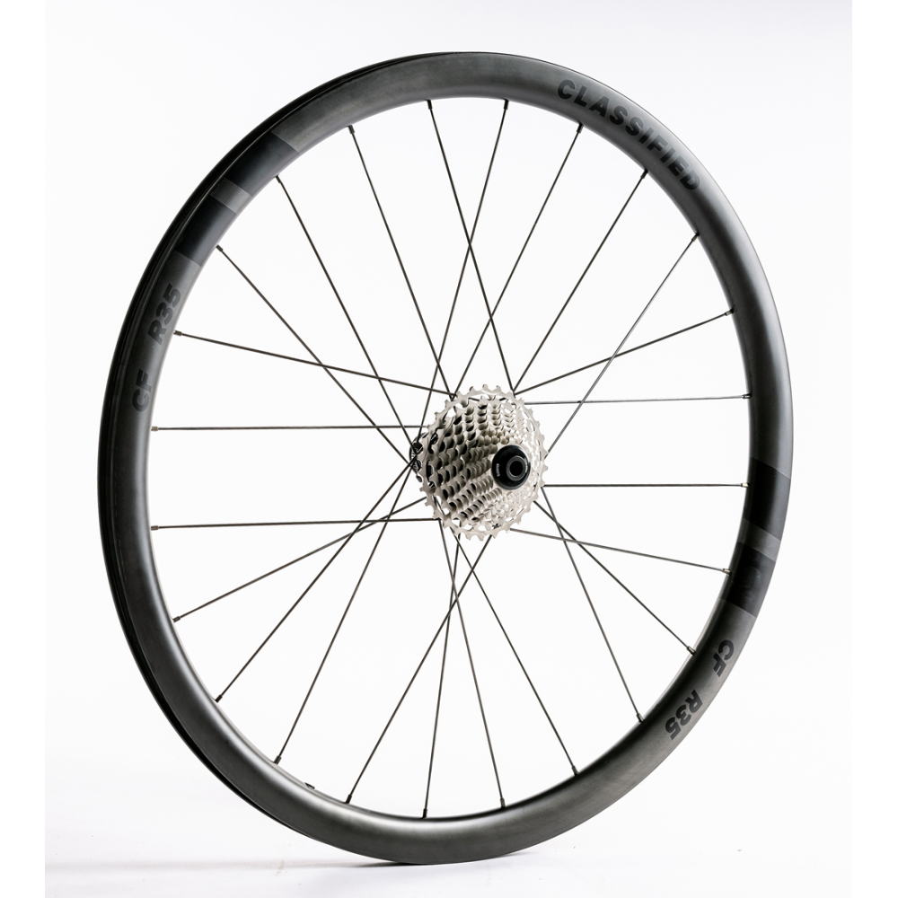 Classified Powershift R35 Carbon Wheelset Kit, Clintcher, Tubless, inkl. Kassette, 12 speed / 11-32