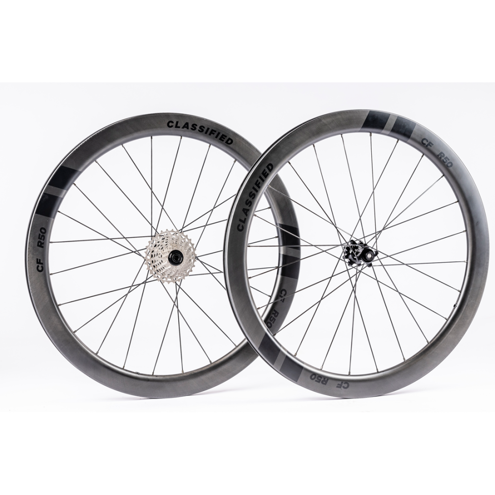 Classified Powershift R50 Carbon Wheelset Kit, Clintcher, Tubless, inkl. Kassette, 12 speed / 11-30