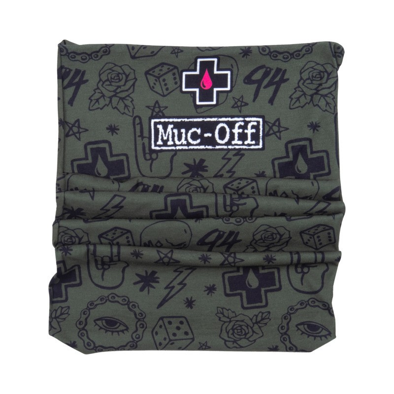 Muc-Off Lightweight Neck Gaiter green