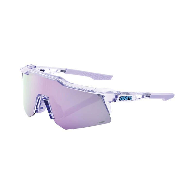 100% 100% Speedcraft XS Glases Polished Transl Lav-HiPE