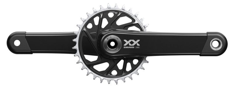 SRAM Kurbel XX Eagle T-Type 32Z 175mm Q174 CL55 DUB MTB Wide Black