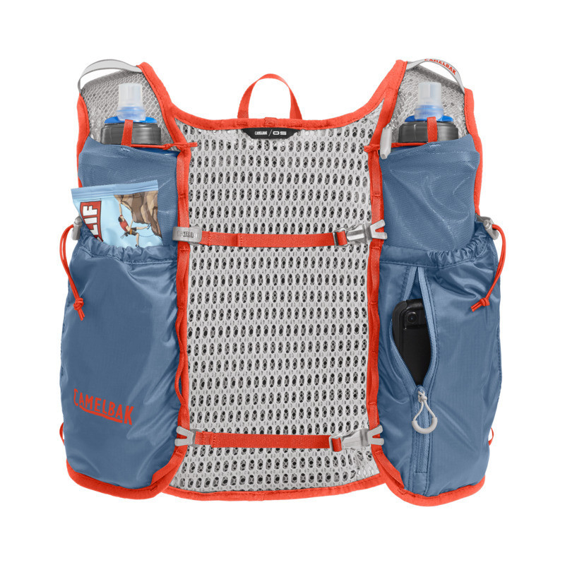 CamelBak Trail run vest captain's blue spicy orange