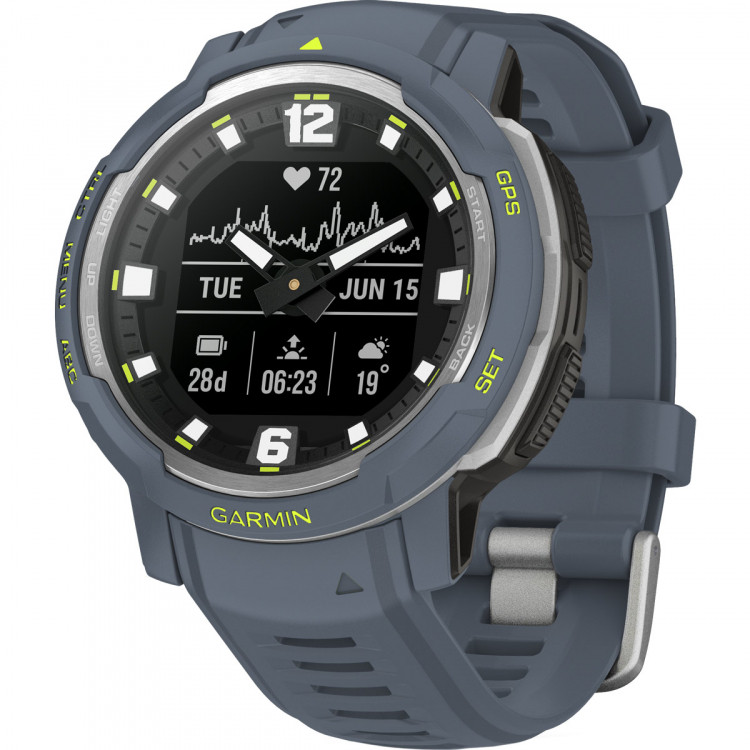 Garmin Instinct Crossover, Blue Granite, WW, Sportuhr