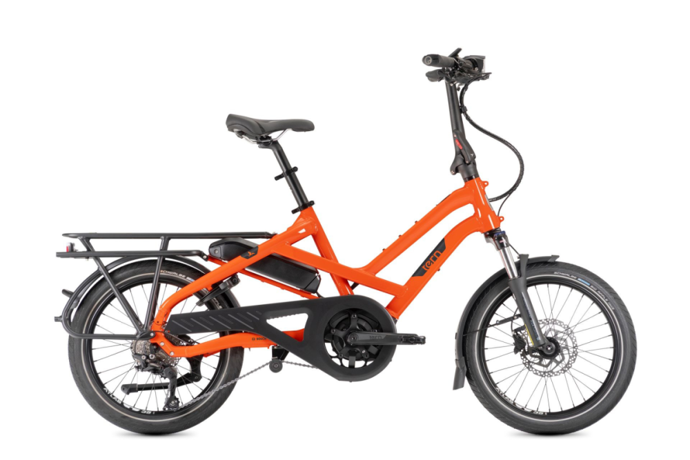 TERN Bikes Tern HSD P10 Performance, 545Wh, Shimano 10S, Bosch Smart System, Orange