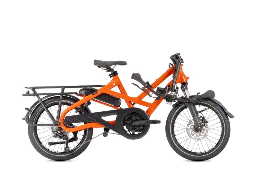 TERN Bikes Tern HSD P10 Performance, 545Wh, Shimano 10S, Bosch Smart System, Orange